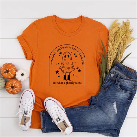 Taylor Swift Halloween Fall Ghost Shirt - Sweet & Saucy Designs