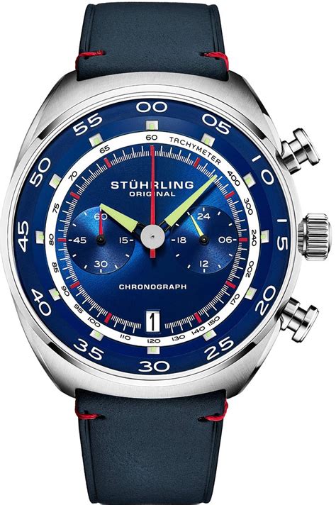 Stuhrling Original Mens Watches - Chronograph Wrist Watch | Relogios