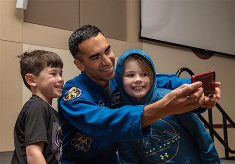 Raja Chari Nasa Astronaut Visits Team Buckley Buckley Space Force Base Article Display