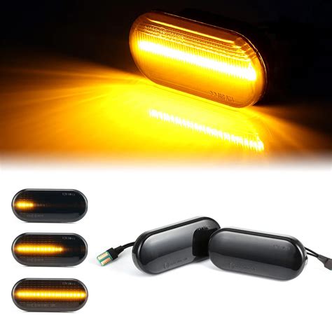 Luz Led Intermitente Para Coche Marcador Lateral Din Mico Estilo