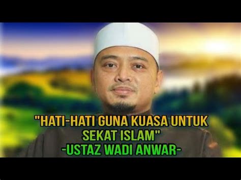 Ustas Wadi Anwar Di Serbu Jabatan Agama Islam Perlis Ceramah Ustaz