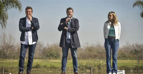 Sergio Massa Mat As Lammens Y Malena Galmarini Inauguraron Una