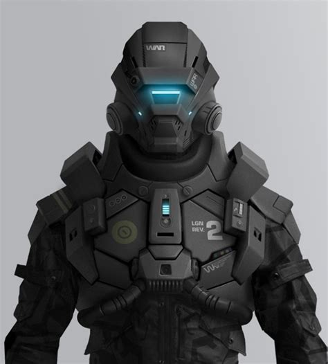 Futuristic Military Armor