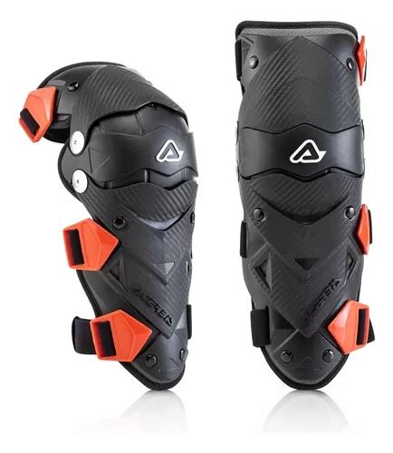 Rodilleras Acerbis Impact Evo Motocross Enduro Atv Winners Color Negro