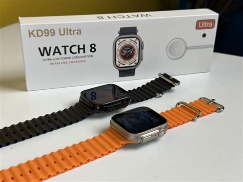 Kd Ultra Smart Watch With Bluetooth Calling Features