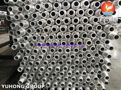 Astm A Carbon Steel Seamless Extruded Fin Tube Tubo Aletado With