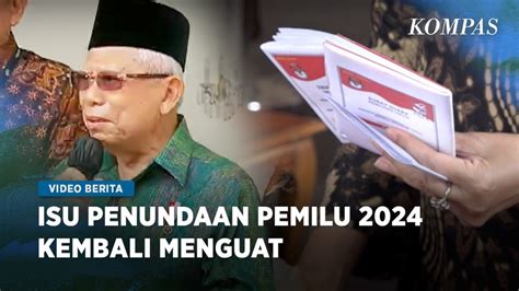 Elite Pemerintah Respons Putusan Pn Jakpus Soal Penundaan Pemilu 2024