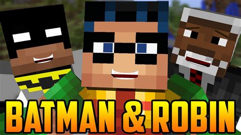 Minecraft Batman And Robin Robin Talks Youtube