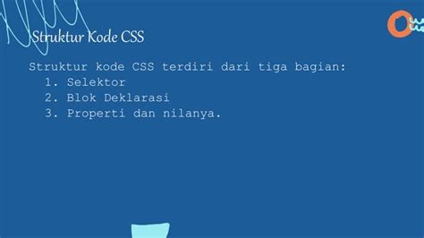 Pertemuan Pengenalan Dasar Css Ppt