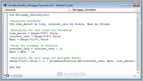 How To Calculate Monthly Mortgage Payment In Excel 2 Ways