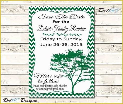 Free Printable Save the Date Family Reunion Templates Of Family Reunion ...