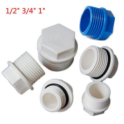 Pvc Male Threaded Water Supply Pipe Cap Stop End Lock