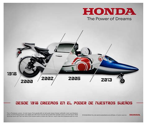 Honda Power Of The Dreams On Behance