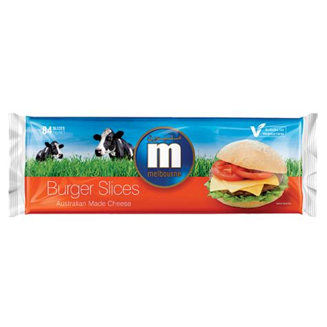 Melbourne White Burger Slices 1kg Bega Foodservices My