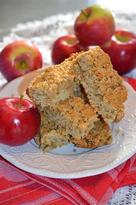 Lili popotte Barres tendres aux pommes et épices Recette pomme