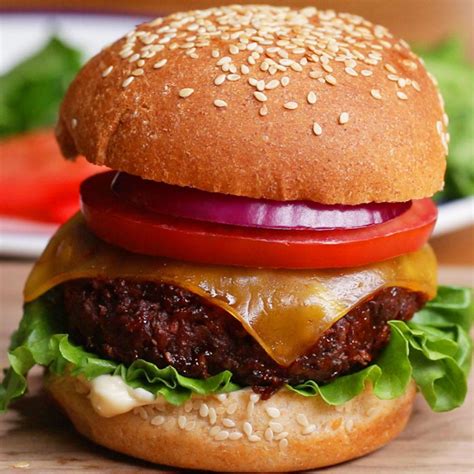 Vegan Burger Best Recipe | Deporecipe.co