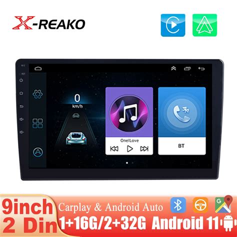 X Reako Car Radio Stereo Android Din Inch Car Radio Stereo