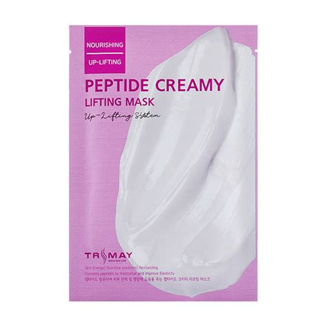 Trimay Питательная тканевая маска Peptide Creamy Lifting Mask – mirae-shop