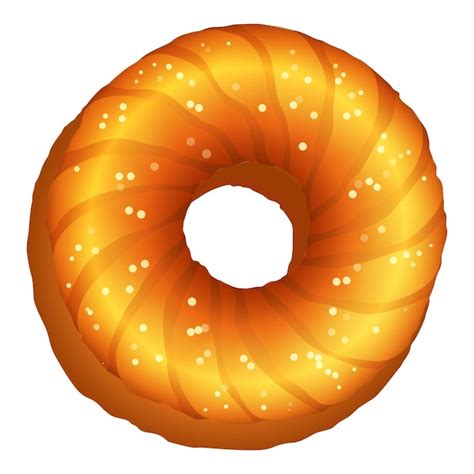 Premium Vector Donut Biscuit Icon Cartoon Of Donut Biscuit Vector