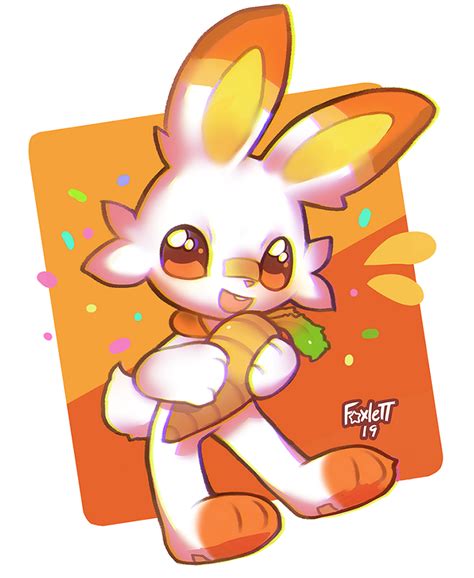 Scorbunny By Foxlett On Deviantart