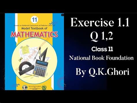 Ex Class Q Math Nbf New Book Chapter National Book