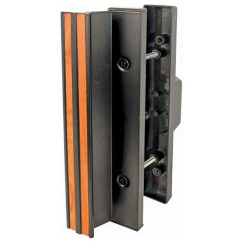 Prime-Line C 1058 Mortise Style Sliding Patio Door Handle, Black