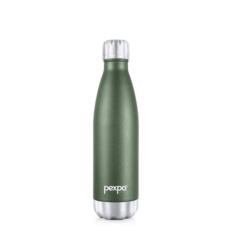 PEXPO Electro 24 Hrs Hot Cold ISI Certified Flask Stainless Steel Water Bottle 500ml