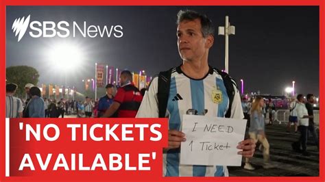 Football fans exploited by ticket scalpers at the World Cup | SBS News ...