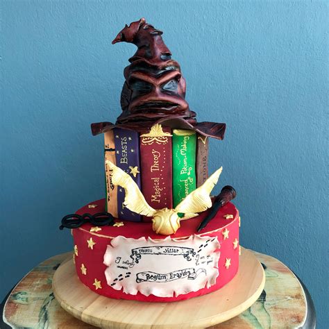 Harry Potter Cake Harry Potter Birthday Cake Fondant Sugarpaste