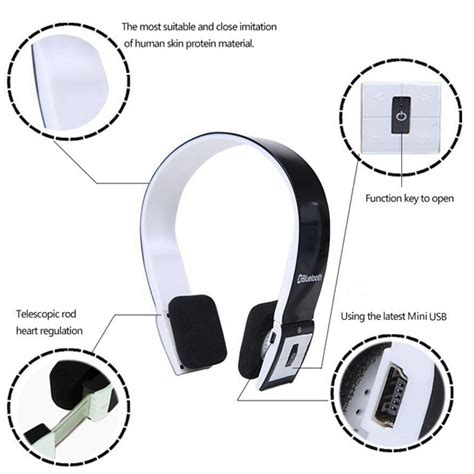 Купить bh23 беспроводной bluetooth наушников гарнитуры handband ...
