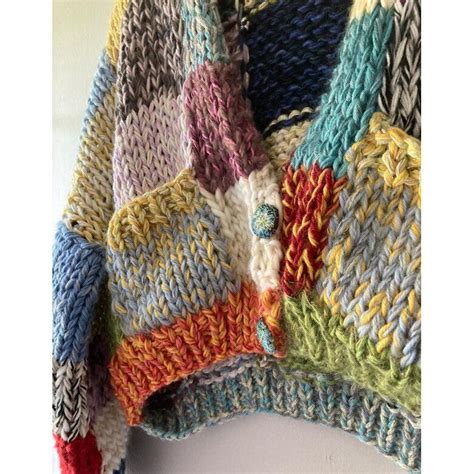 Patchwork Cardigan Crochet Cardigan Pattern Knitted Scarf Knitted