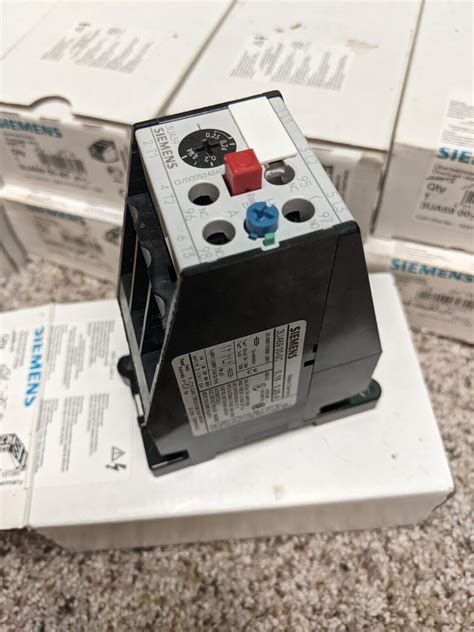 NEW NOS SIEMENS Overload Relay 3UA59 00 0A 1 16A EBay