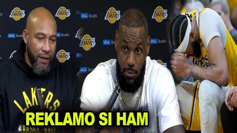 Darvin Ham Nagreklabo Sa Referee Lebron Pinalakas Si Cam Reddish