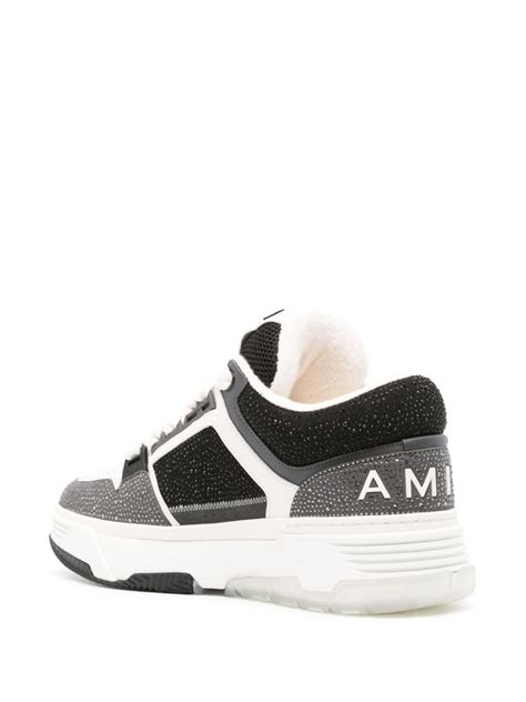 AMIRI Crystal MA 1 スニーカー ブラック FARFETCH JP