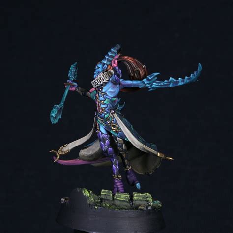 My daemonette aka "The Masque" finished. : r/ageofsigmar