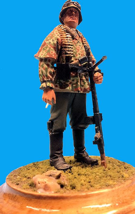 Verlinden 120mm German Officer Ostfront Resin Figure Model Kit 815