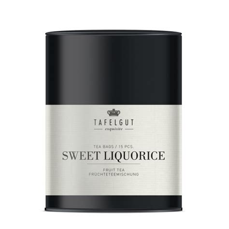 Фруктовый чай в пакетиках Tafelgut "SWEET LIQUORICE", с лакрицей, в ...