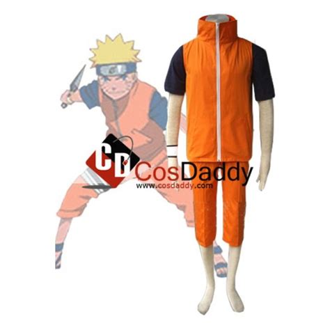 Naruto Shippuden Uzumaki Naruto Cosplay Costume Perfect For Halloween