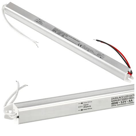 Zasilacz Transformator Meblowy Do Ta M Ta My Led V A W Ultra Slim