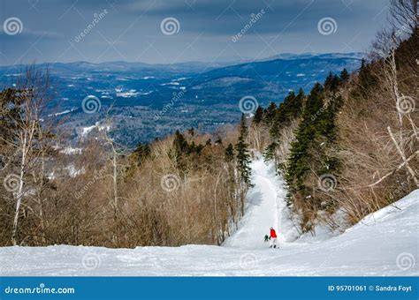 Magic Mountain Londonderry Vt Editorial Photo Image Of Winter