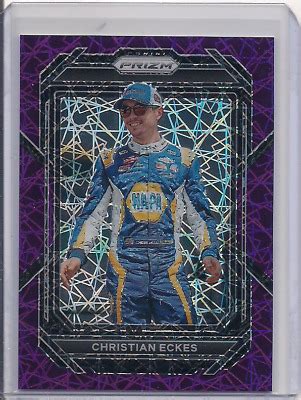 Prizm Christian Eckes Purple Velocity Prizm Ebay