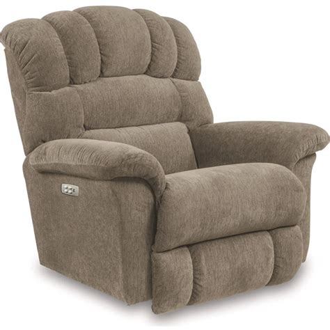 La Z Boy Randell P10777 Casual Oversized Big Man Power Rocker Recliner With Usb Port Runes