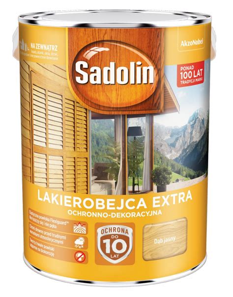 Lakierobejca Sadolin Farba Do Drewna Extra L Kolor D B Jasny Super Cena