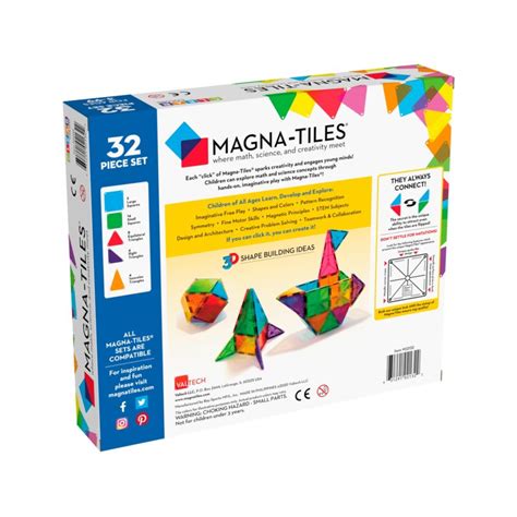 Magna Tiles Classic Set Teilig Magna Tiles Switzerland