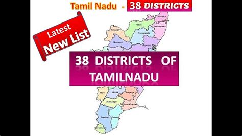 Tamilnadu Districts/all List In Tamil And English/38, 56% OFF