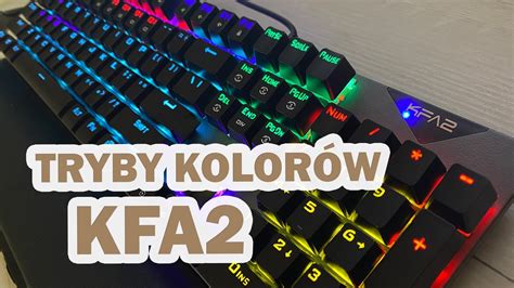 Klawiatura Mechaniczna KFA2 Stealth 03 Kolory YouTube