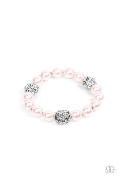 Paparazzi Upscale Whimsy Pink Bracelet