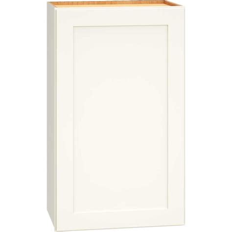 18 X 30 Wall Cabinet Single Door Omni Snow Mantra