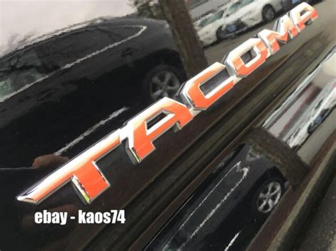 Toyota Tacoma Wheel Emblems