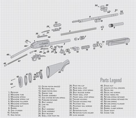 Exploded View Mossberg 940 Pro Tactical An Official Journal Of The NRA